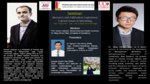 Research and Publication Experience Current Issues in Marketing