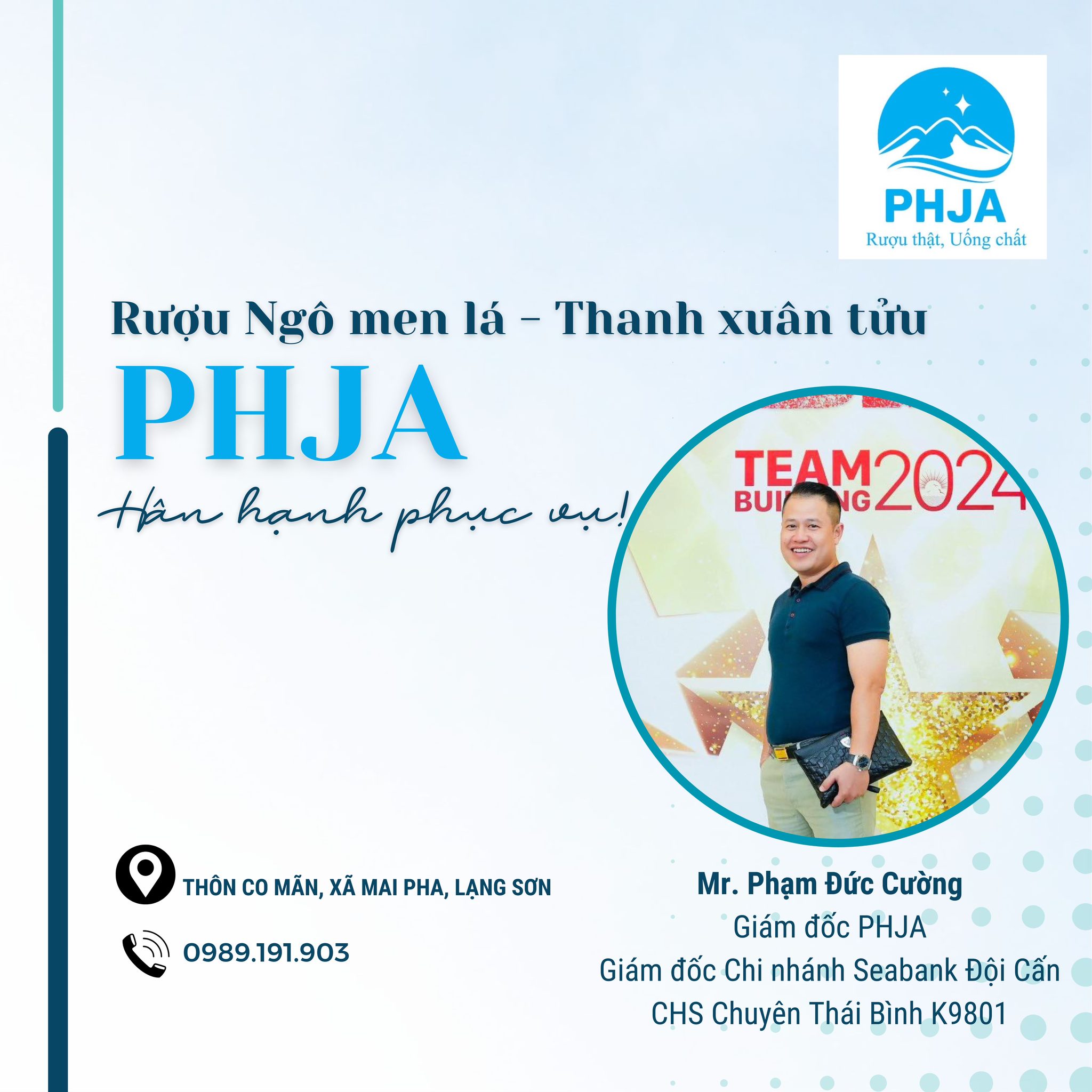 PHJA – Rượu thật, Uống chất