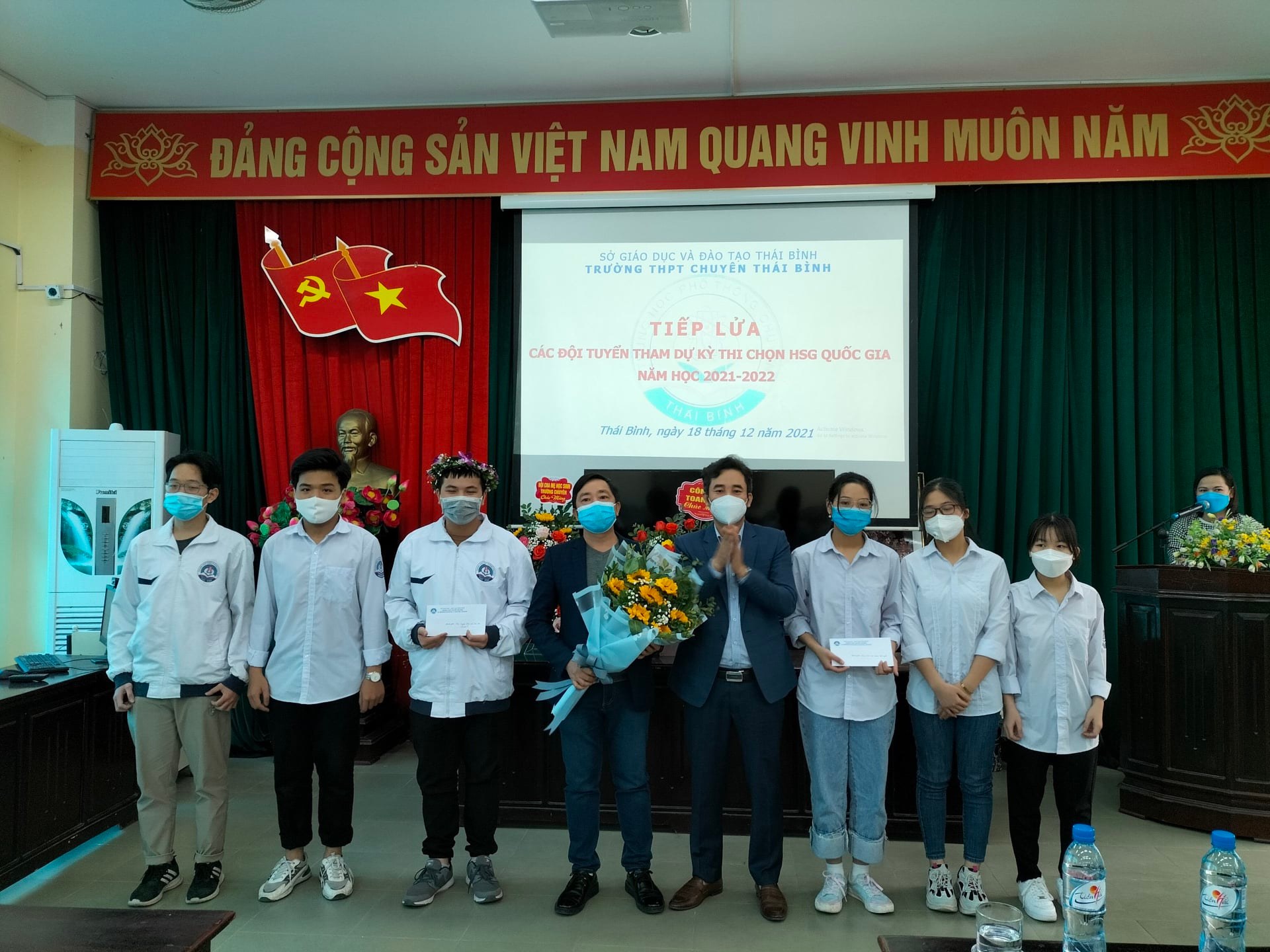 THAM GIA TIẾP LỮA ĐỘI TUYỂN HSG QUỐC GIA NĂM HỌC 2021 – 2022